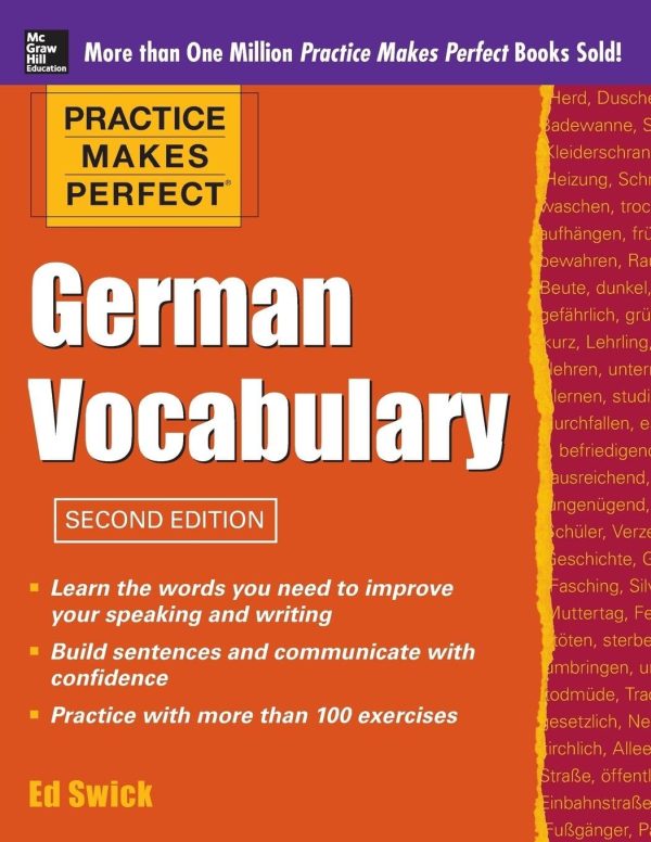 Practice Makes Perfect: German Vocabulary