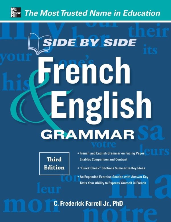 Side by Side French and English Grammar, Third Edition