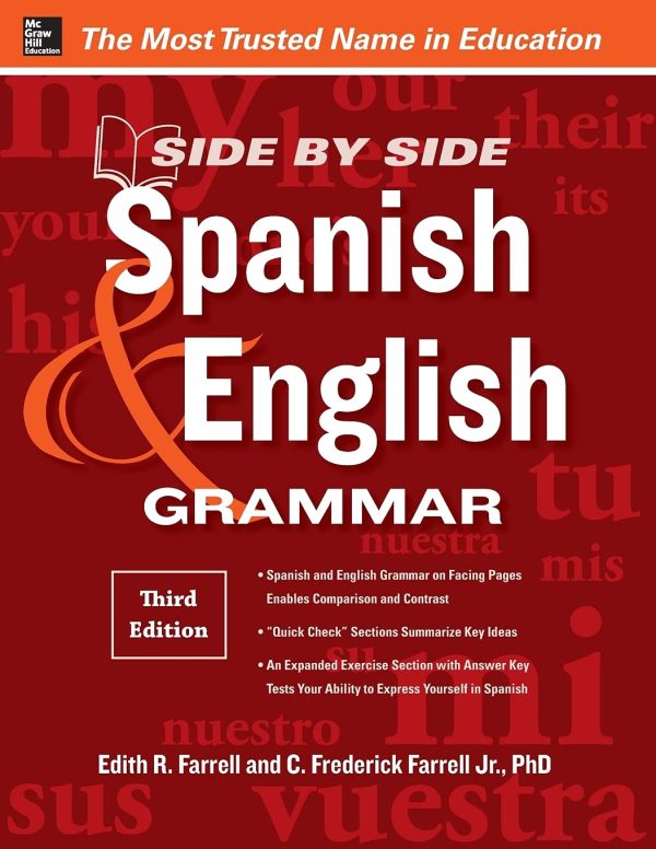 Side by Side Spanish and English Grammar, Third Edition